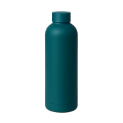 Corvo Bottle with Rubberised Finish in Teal