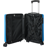 Personalisable Hard Shell Suitcase in Blue branded with your logo from Total Merchandise