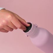 Lifestyle image of the Circular & Co 750ml Recycled Stainless Steel Water Bottles from Total Merchandise