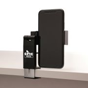Lifestyle image of the Recycled Flexi-View Phone Stand from Total Merchandise