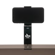 Lifestyle image of the Recycled Flexi-View Phone Stand from Total Merchandise