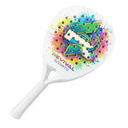 Beginners Padel Rackets in White