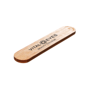 Cutom Branded Bamboo Nail Files with a design from Total Merchandise
