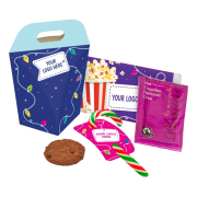 Branded Christmas Eve Box in White With a full colour design from Total Merchandise