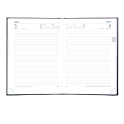Logo printed Oceano A4 Daily Diaries branded with your logo from Total Merchandise