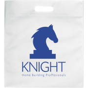 Customisable Top Tote Bag in White printed with your company logo from Total Merchandise