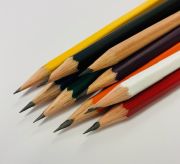 Custom Colour Hexagonal Pencils from Total Merchandise