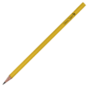 Branded UK Sustainable Round Pencils in Yellow from Total Merchandise