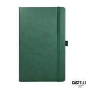 Promotional Ivory Tucson Medium Premium Lite Notebooks in Green from Total Merchandise