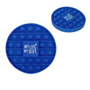 Customisable Pop It Fidget Toy in Blue printed with your company logo from Total Merchandise