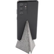 The back of the BrandCharger rPET Phone & Tablet Stand in Grey from Total Merchandise
