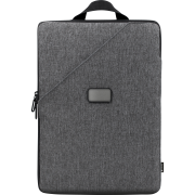 Logo Branded BrandCharger rPET Laptop Case Bag in Grey printed with your logo from Total Merchandise