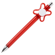 Branded Fidget Spinner Pens in Red with a design from Total Merchandise