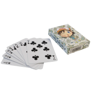 Playing Cards Set in White