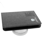 Promotional Travelfinder Passport Holder with Worldwide Locating in Black from Total Merchandise