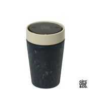 Promotional 8oz Circular & Co. Reusable Coffee Cup Made From Recycled Fabric in Ecru