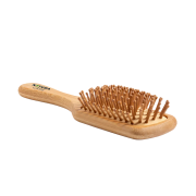 Promotional Bamboo Hairbrush in Bamboo branded with your company logo from Total Merchandise
