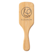 Personalisable Bamboo Hairbrush in Bamboo branded with your company logo from Total Merchandise