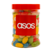 380ml Jar of Jelly Beans in Red