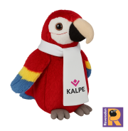 Branded Ravensden Scarlett Macaw Soft toy with a design from Total Merchandise