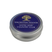 Promotional 45g Travel Sweet Tins with a full colour design from Total Merchandise