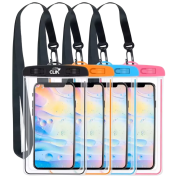 Customisable Waterproof PVC Phone Pouch branded with your company logo from Total Merchandise