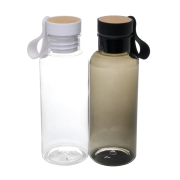 Plain stock of the custom 600ml Bottle with Bamboo Lid by Total Merchandise