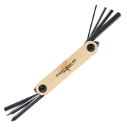 Promotional Bike Repair Tool Kit in Natural branded with your company logo from Total Merchandise