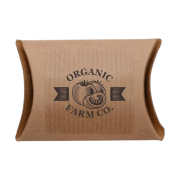 Front view of the Natural Seed Ball Pillow Pack custom branded by Total Merchandise