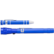 Promotional Torch and Screwdriver Set in Cobalt Blue branded with your logo from Total Merchandise