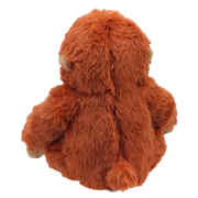 Promotional Orangutan Teddy in Orange/White printed with your logo from Total Merchandise
