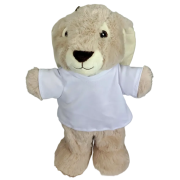 Custom Branded Rabbit Puppet in Grey/White printed with your company logo from Total Merchandise