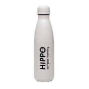 Customisable 500ml Ashford Vibe Water Bottle in White printed with your logo from Total Merchandise