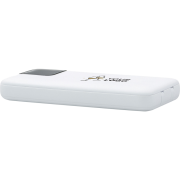 Custom BrandCharger 10,000mAh Eco Powerbank in White from Total Merchandise