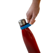 Customised Bottle Holder in Blue printed with your company logo from Total Merchandise