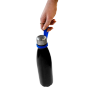Customised Pantone Matched Bottle Holder in Blue printed with your logo from Total Merchandise