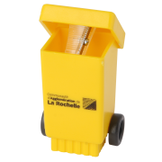 Inside the Recycled Wheelie Bin Pencil Sharpener from Total Merchandise
