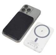Custom Branded 5000mAh MagSafe Slim Power Banks printed with your logo from Total Merchandise