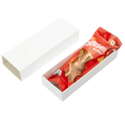 Personalised Eco Matchbox Maltesers Bunny in White printed with your logo from Total Merchandise