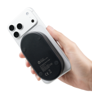 Branded NOVA 22.5W 3-in-1 Magnetic Desk Charger from total Merchandise