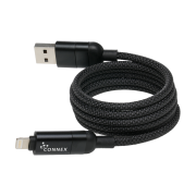 Promotional NOVA 100W 4-in-1 Fast Charge Cable in Black from Total Merchandise