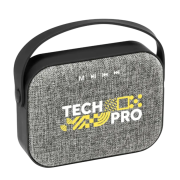 Customisable 6W Speaker in Grey printed with your company logo from Total Merchandise