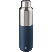 Logo branded 600ml Recycled Steel Double Walled Water Bottle with a design from Total Merchandise