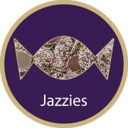Screw Top Sweet Pots filled with Jazzies