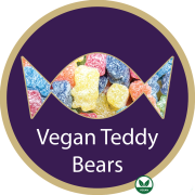 Screw Top Sweet Pots filled with Vegan Teddy Bears