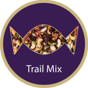 Screw Top Sweet Pots filled with Trail Mix