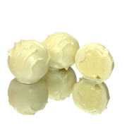 Logo Branded Butterfly Truffle Box in White printed with your logo from Total Merchandise