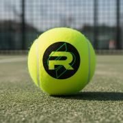 Customisable Set of 3 Padel Balls in Clear/Yellow printed with your logo from Total Merchandise