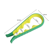 Custom Printed Purpose Jar Opener with Grip in Green printed with your logo from Total Merchandise