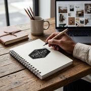 Antibac Plastic Notebook